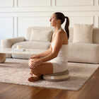 Maison Snail Meditation Cushion in Clay Brown